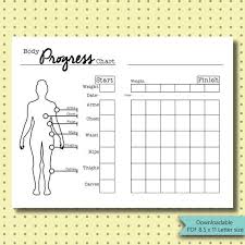 Bullet Journal Stickers Body Measurement Chart Page Stickers Downloadable Pdf For A5 Size Journal Journal Stickers Bullet Journal Workout Bullet Journal Stickers