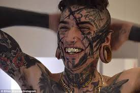 In recent years, a style that we can call the new tribal has emerged. Newcastle Bodymod Artist Modboy Ethan Bramble Talks Abstract Body Art Express Digest