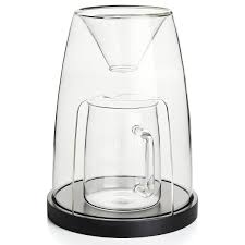 4.5 out of 5 stars. Manual Coffeemaker Glass No 2 Sculptural Single Serve Pour Over Coffee Brewer