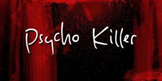 Free fire's name change card. Psycho Killer Font Webfont Desktop Myfonts