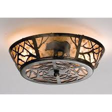 Rustic Bear Design Meyda Rustic Design Ceiling Fixtures