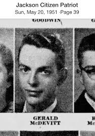 Gerald (Jerry) McDevitt 1931-2020