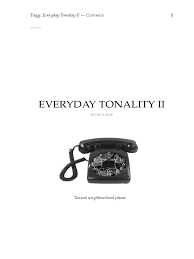 Maybe you would like to learn more about one of these? Everyday Tonality Ii By Tagg Mode Music Harmony