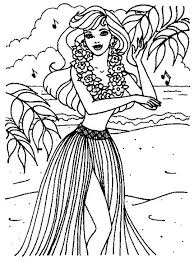 Disegni Da Colorare Barbie Alle Hawaii Disegni Da Colorare E