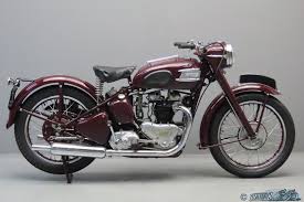 Image result for Red 1951 Motorcycle