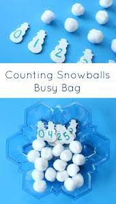 This winter work on early counting skills and number recognition with our printable snowman counting activity. Counting Snowballs Winter Math Activity Fantastic Fun Learning