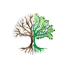 He possesses the mystic eyes of death perception, mystic eyes that allow him to see death. he is the main protagonist of tsukihime and the tsukihime series. Tree Is Half Dead And Half Alive Vector Illustration Image Picture Free Download 450071789 Lovepik Com