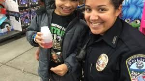 Johnson City police officers, volunteers take kids