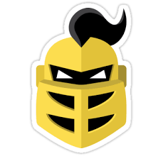 Knightro Plain Sticker By Jacob Goodman Plain Ucf Stickers
