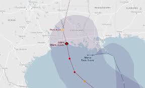 Hurricane hunters find storm center forming in gulf. Map Tracking Hurricane Laura S Path The New York Times