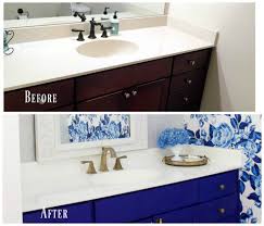 Shop & save on all your home improvement needs! Diy Painted Bathroom Countertop And Sink 2 Bees In A Pod