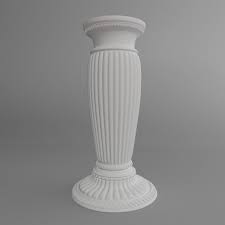 3d Model Column 3d Model Model Inspirational Wall Decor