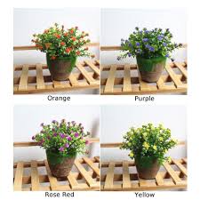 In this section you can purchase outdoor flower plant pots for the yard and garden. Buy Outdoor Flower Fake False Plants Artificial Flowers With Pot Home Garden Decor At Affordable Prices Price 8 Usd Free Shipping Real Reviews With Photos Joom
