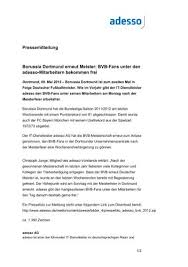 Ein kommentar von richard leipold. Pressemitteilung Borussia Dortmund Erneut Meister Bvb Fans