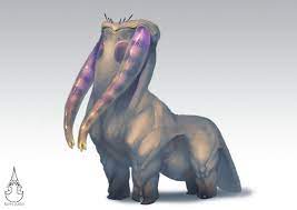 Radiant Centaur Rayanne Santos Monster Concept Art Alien Creatures Creature Concept