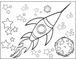 Rocketship And Planet Coloring Page Planet Coloring Pages Space Coloring Pages Coloring Pages