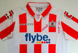 The collar is a nod to having worn the same jako kit from 2017 up until as recently as march 2021, north macedonia. Exeter City 2011 2012 Home Football Shirt Soccer Jersey Top Signed Carbrini M Ebay In 2021 Signed Football Shirts Exeter City Football Shirts