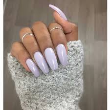 We have gathered the best coffin nail art designs for you to get inspired! Coffin Light Lilac And Nails Image 4434383 On Favim Com