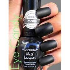 I was excited to try the sinful colors sheer matte polishes and was glad to be selected for this voxbox. Kleancolor Kleancolor Matte Finish Nail Polish Matte Black
