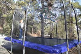 You don't need a large. Skywalker 9x15 Trampoline Review Solid Choice For Mini Gymnasts