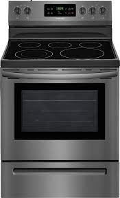 Frigidaire cooking ranges and stoves. Frigidaire Ffef3054td 30 Inch Electric Range With 5 Heating Elements 5 3 Cu Ft Capacity Store More Drawer Spacewise Expandable Elements One Touch Self Clean Quick Boil Extra Large Element Keep Warm Zone And Electronic Kitchen
