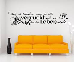 Wandtattoo Spruch Leben Wandsticker Zitate Zitat Weisheit Mark Twain