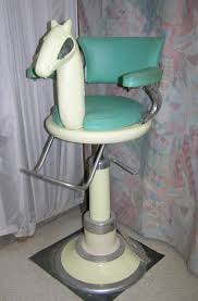 Antique Belmont Childs Barber Chair Horse Childrens Green Vintage Deco 50 S Vintage Salon Barber Vintage Razors
