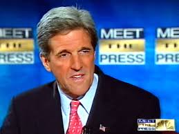 Kerry has to find his voice