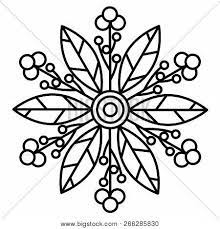 Simple Floral Mandala Vector Photo Free Trial Bigstock Mandalas are great fun to colour you won't find these original mandala art designs anywhere else!