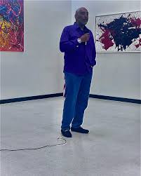 My show was a success! I am grateful and I thank everyone who was there to  support me!!#abstractart #fusionjazz #family #benice