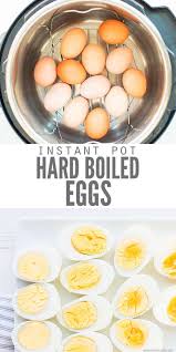 Perfect Instant Pot Hard Boiled Eggs Recipe With Soft Boiled Eggs Option Recipe Instant Pot Hard Boiled Eggs Instant Pot Dinner Recipes Hard Boiled Egg Recipes