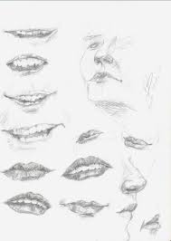 It will help you how to use pencil techniques to achieve realism through texture and this drawing measures approximately 6 inches in width. Pin By Jo Philip On Lips Lips Drawing Mouth Drawing Smile Drawing