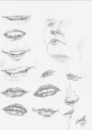 I try to see the mouth as one big shape first and i try. Pin By Jo Philip On Lips Lips Drawing Mouth Drawing Teeth Drawing