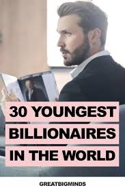 30 Youngest Billionaires In The World – Forbes Real Time Billionaire List  in 2020 | Forbes, Young, Billionaire