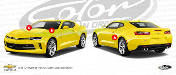 Find My Chevrolet Color Code N
