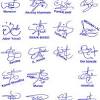 How to sign a reproduction painting. 1