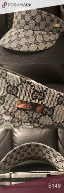 Unisex Gucci Visor Hat Gucci Monogram Visor Hats Gucci