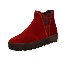 Leder chelsea & brogue stiefel. Gabor Chelsea Boot Fur Damen In Rot Im Sale P P Shoes
