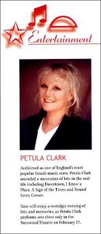 Petula Clark La Nuit N En Finit Plus Lyrics Petula Clark Live In Concert The Millennium