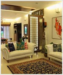 Take Note Of The Partition Between The Formal Sitting N Dinning Area Indian Interior Design Indian Living Rooms Indian Home Interior