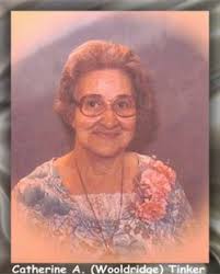 Catherine A Wooldridge Tinker (1909-1990)