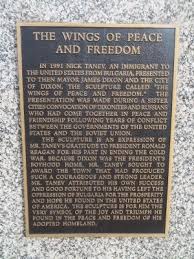 The Wings of Peace and Freedom Historical Marker