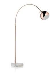 Copper Curve Floor Lamp M S Copper Floor Lamp Curved Floor Lamp Indoor Floor Lamps