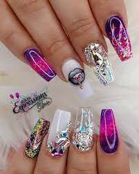 Would You Wear These Pinkdivanailsupply Oceannailsupply Holographic Nail Sti Holographic Nails Holographic Nail Designs Nail Stickers Designs