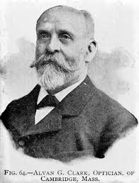 Astronomy/Astrophysics History - Alvan Graham Clark, American astronomer, born on 10 July, 1832 (died 9 June, 1897). He joined his father and brother in the family firm of Alvan Clark & Sons,