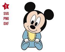 Download Baby Mickey Svg Disney Babies Png Disney By Rhinodigital On Zibbet