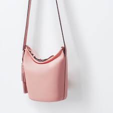 Image 4 Of Leather Bucket Bag With Tassel From Zara Beuteltasche Taschen Bucket Bag