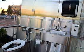 You must also pay attention to details such as the way the accent lighting interacts with the mirror itself but also with. Sulphur Springs S Glass Walled Public Toilet Vies To Succeed Buc Ees As America S Best Restroom Texas Monthly