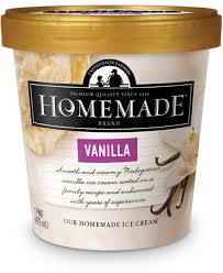 We don't want to brag, but as far as vanilla ice cream recipes go, this one is the best. Vanilla Homemade Brand Ice Cream
