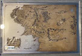 Hd wallpapers and background images. 2 Nzd Dollar Niue 2021 Lord Of The Rings Map Silver 2eurocommemorative Ie
